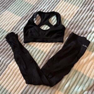 Alphalete Amplify set! Contour Bra and legging